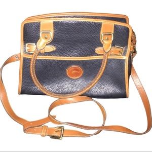 Vintage Auth Dooney & Bourke Satchel Purse